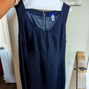 J Crew navy suiting dress sz 8